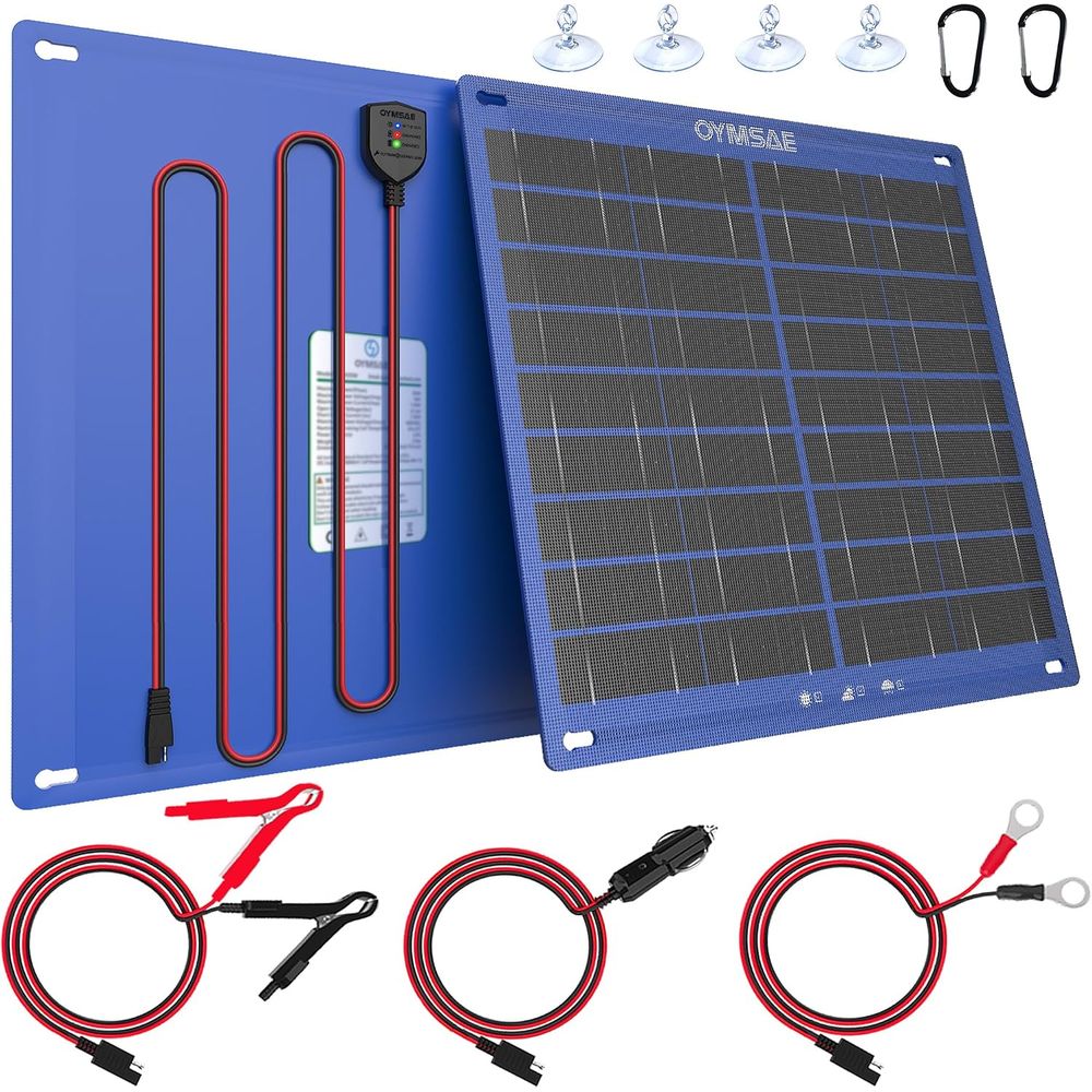 Solar Panel - Chargeur de batterie solaire portable 30W