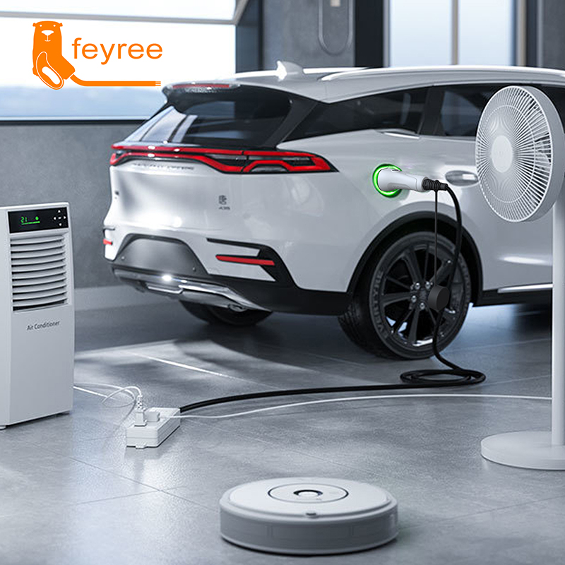 Câble Feyree V2L pour voiture  - Outdoor Power Station avis et prix