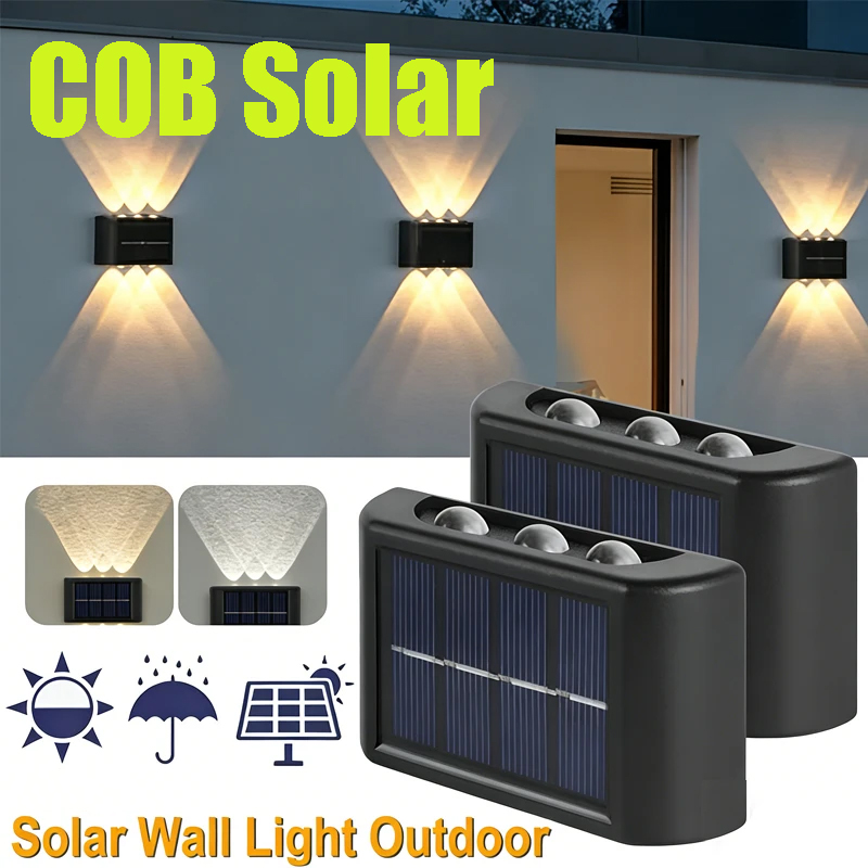 Lampe murale solaire COB, étan - Solar Lamp avis et prix
