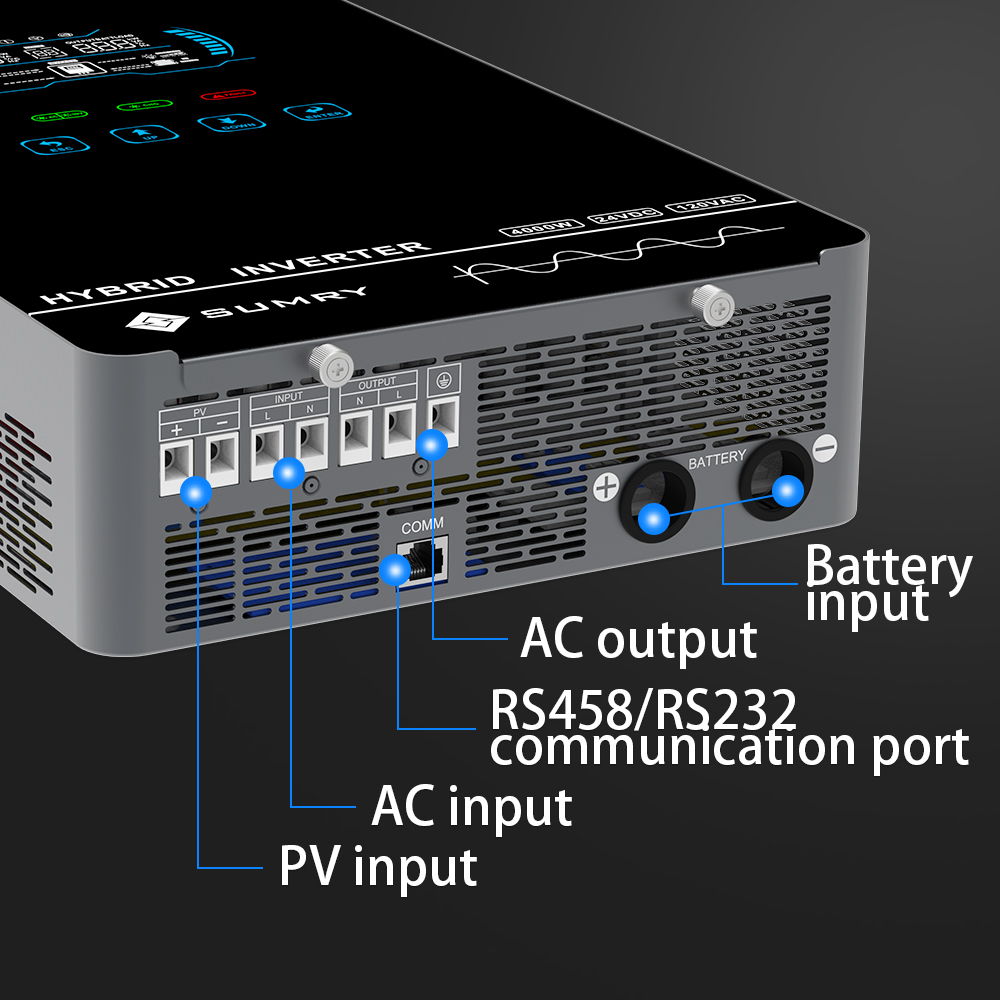 Sumry 4KW 120V hors réseau ond - Charge Controller Solar avis et prix