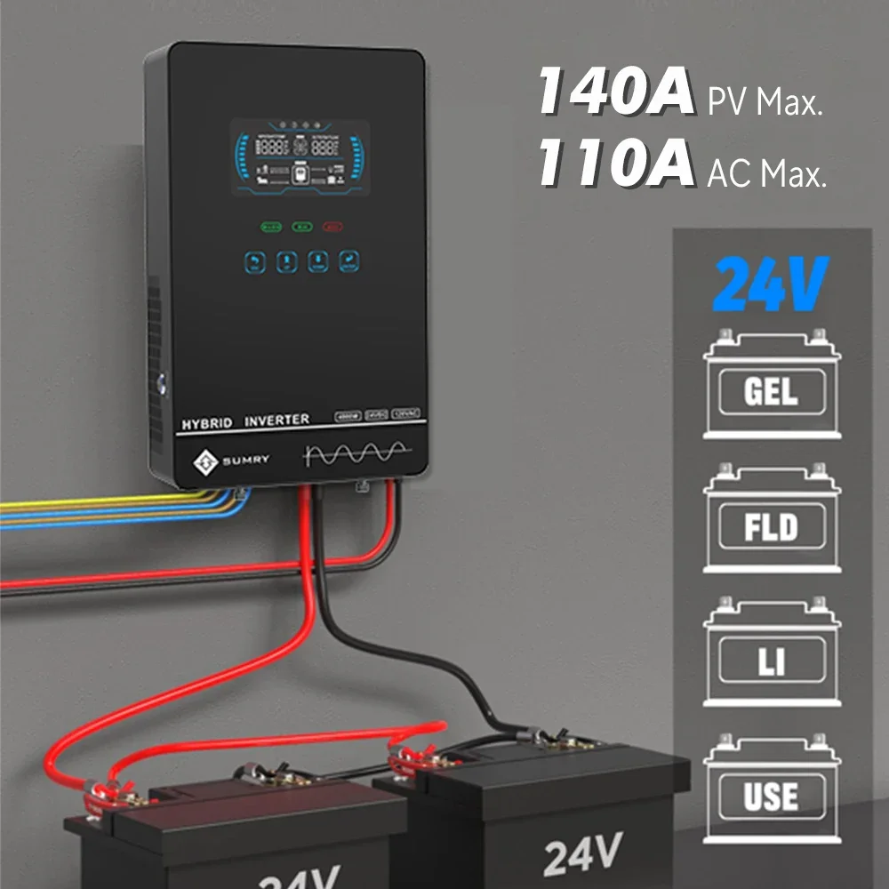 Sumry 4KW 120V hors réseau ond - Charge Controller Solar avis et prix