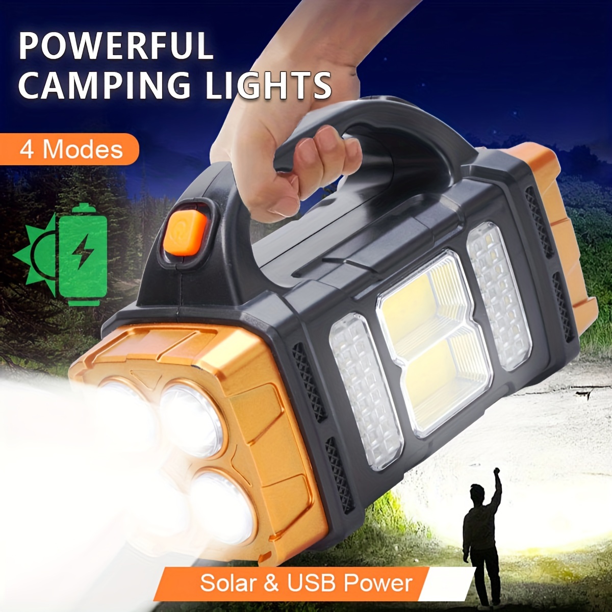 Nouvelle lampe torche LED sola - Solar Generator avis et prix